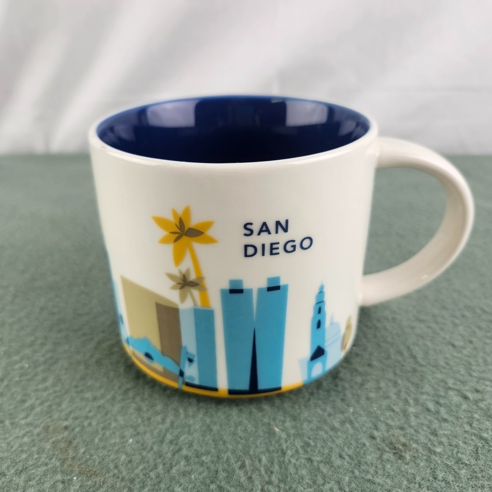 Starbucks SAN DIEGO You are Here 14 oz Coffee Mug 2012
